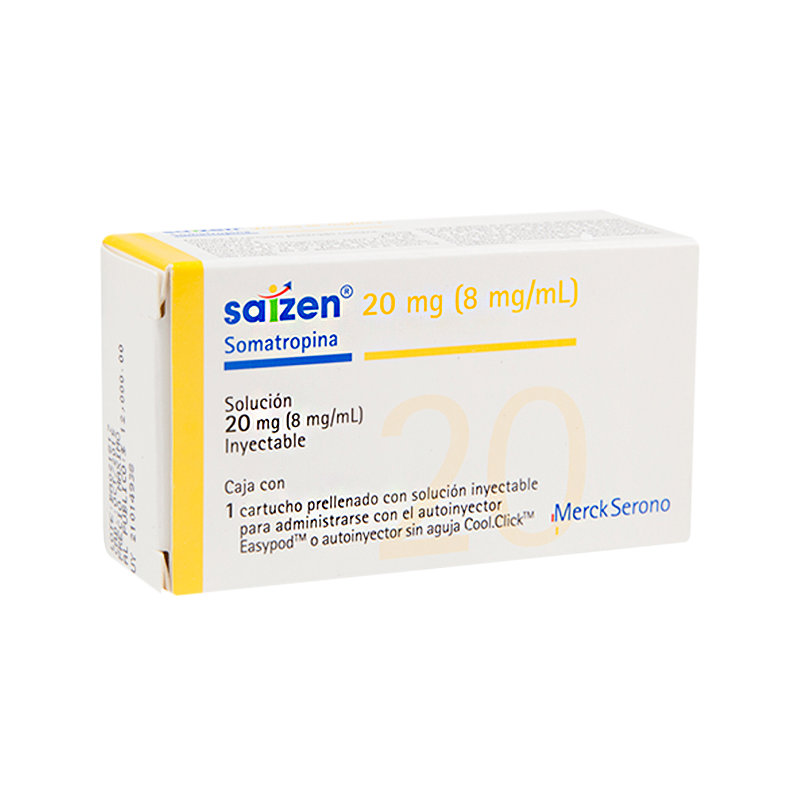 Saizen 60 ui - Hormona de Crecimiento