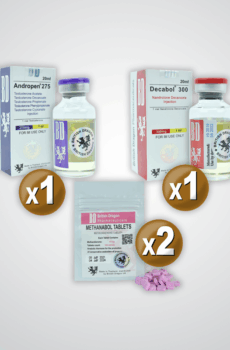 Ciclo de esteroides aumento de masa muscular Hombre BD